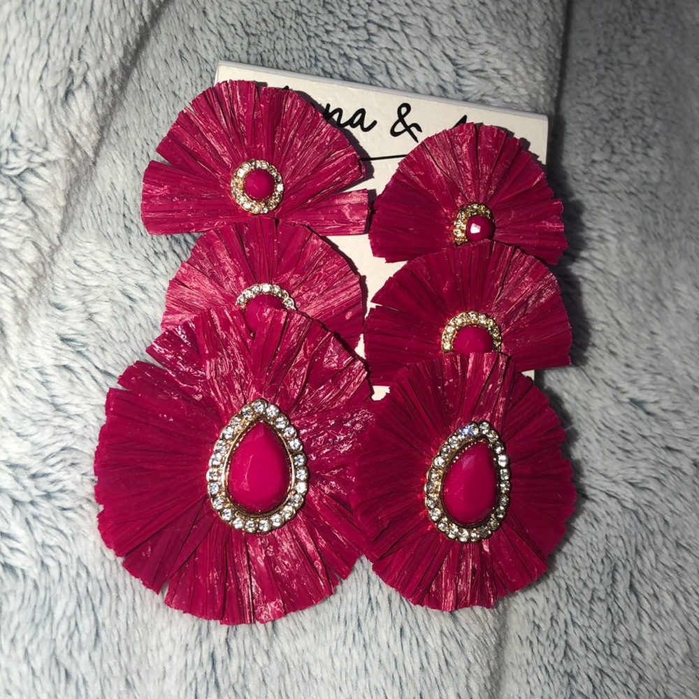 Anna & Ava statement earrings.